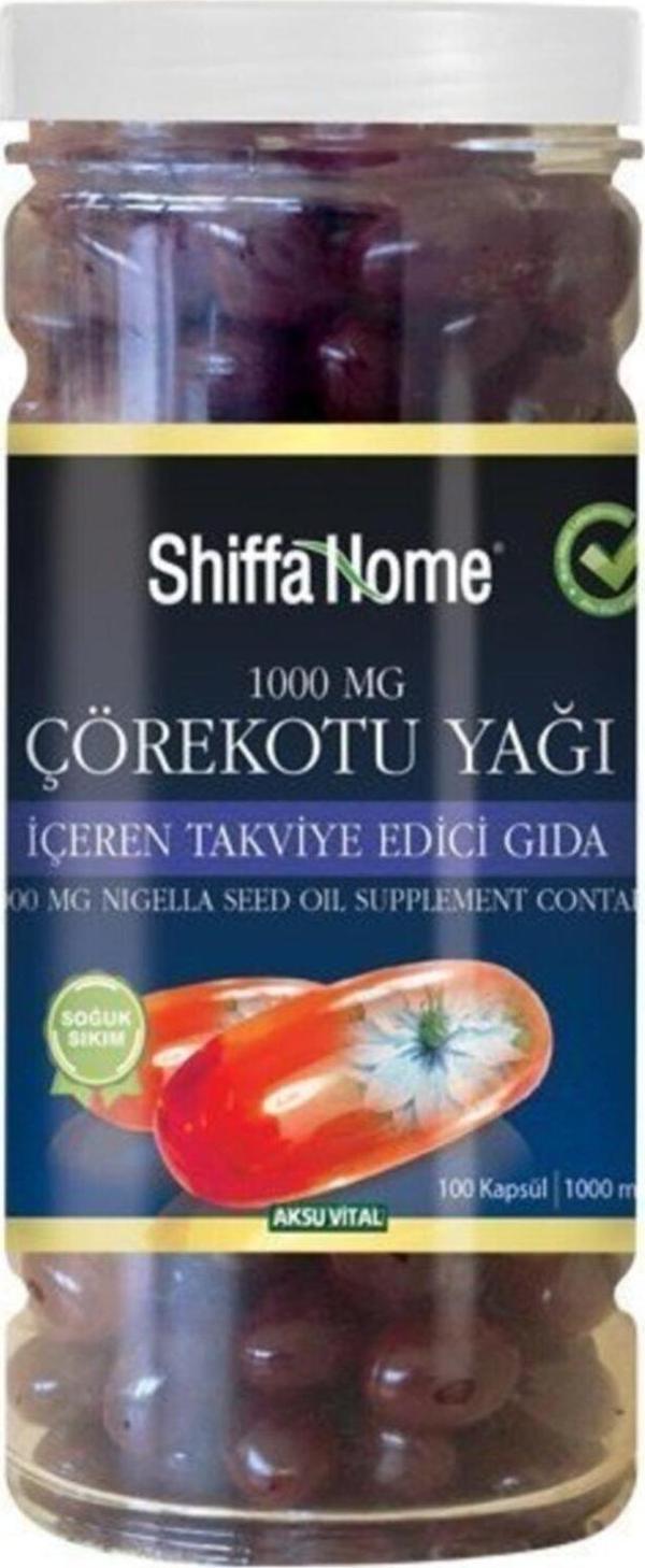 Aksu Vital Çörekotu Yağı Çörek Otu 1000 mg X 100 Softgel Yenilenmiş Ambalajda - Image 1