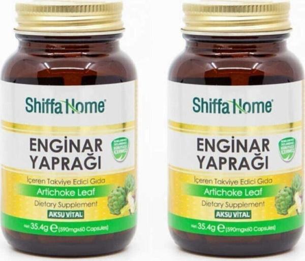 Enginar Yaprağı 590 Mg 60 Kapsül X 2 Adet - Image 1