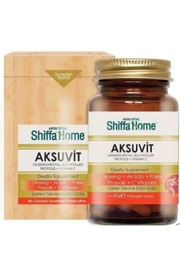 Aksu Vital Aksuvit Ginseng  ve Propolis 80 Tablet - Image 1