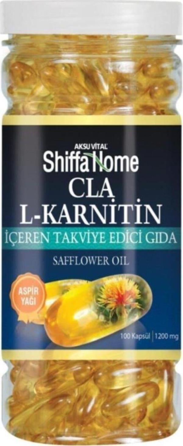 L-karnitin Cla Aspir Yağı 100 Kapsül - Image 1