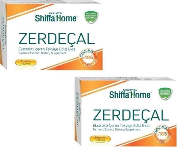 Zerdeçal Softjel 30 Kapsül X 2 Adet - Image 1