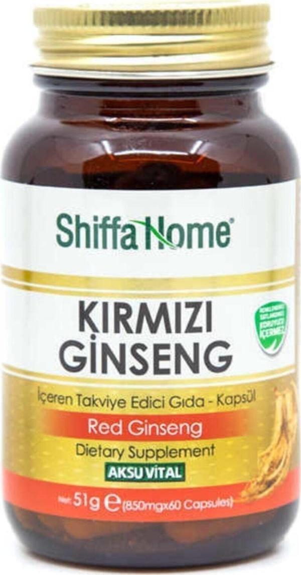 Kırmızı Kore Ginsengi İçeren Takviye Edici Gıda 60 Kapsül - Image 1