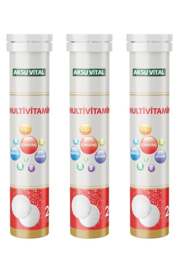Multivitamin 3500mg 20 Efervesan Tablet X 3 Adet - Image 1