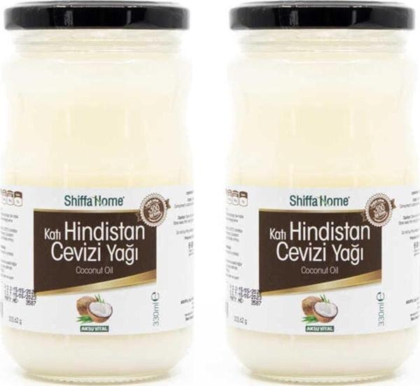 Katı Hindistan Cevizi Yağ 330ml X 2 Adet - Image 1