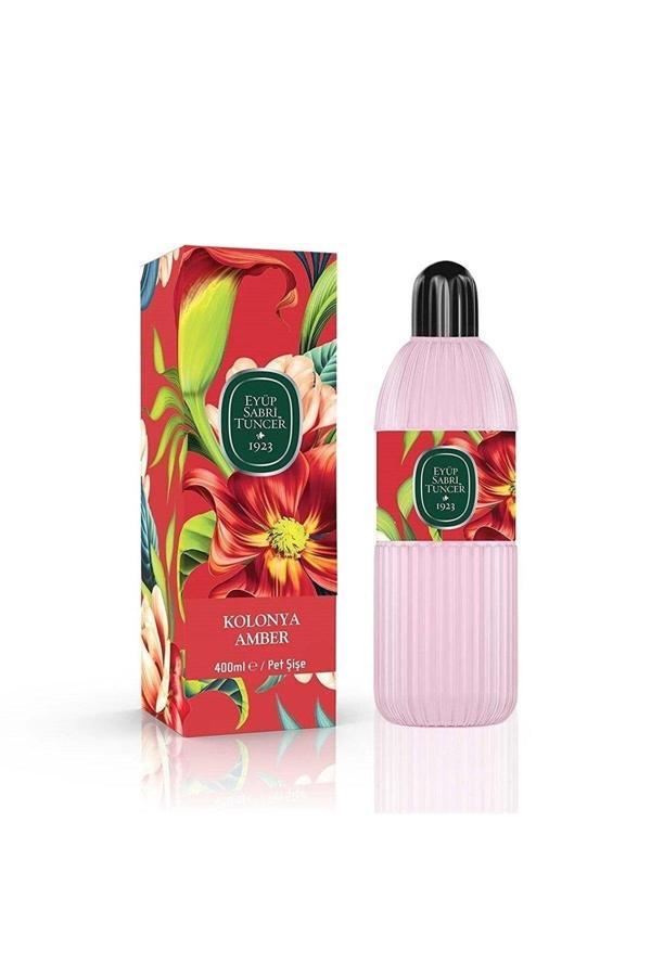 Amber Kolonyası 400 Ml Silindir Pet Şişe - Image 1