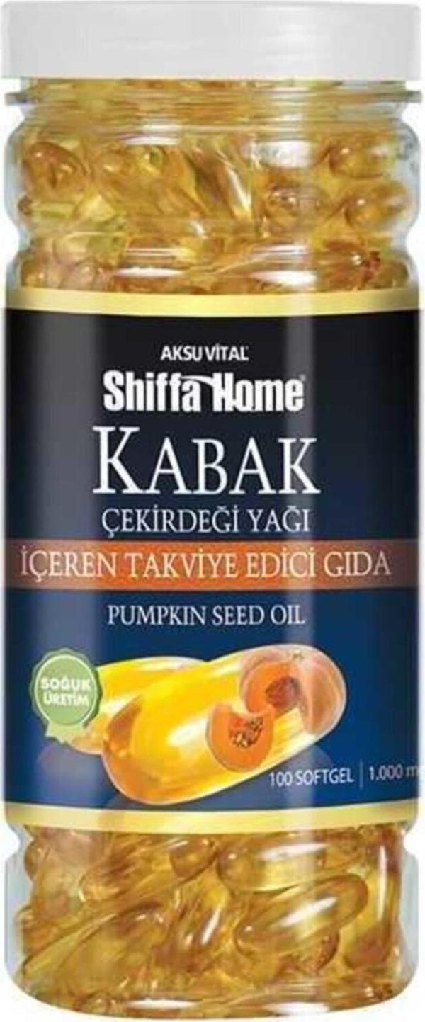 Bal Kabağı Çekirdeği Yağı 100 Softjel - Image 1