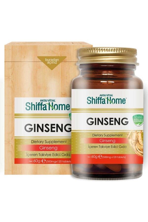 Ginseng Tablet 120 Tablet 500 mg Kırmızı Ginseng - Image 1