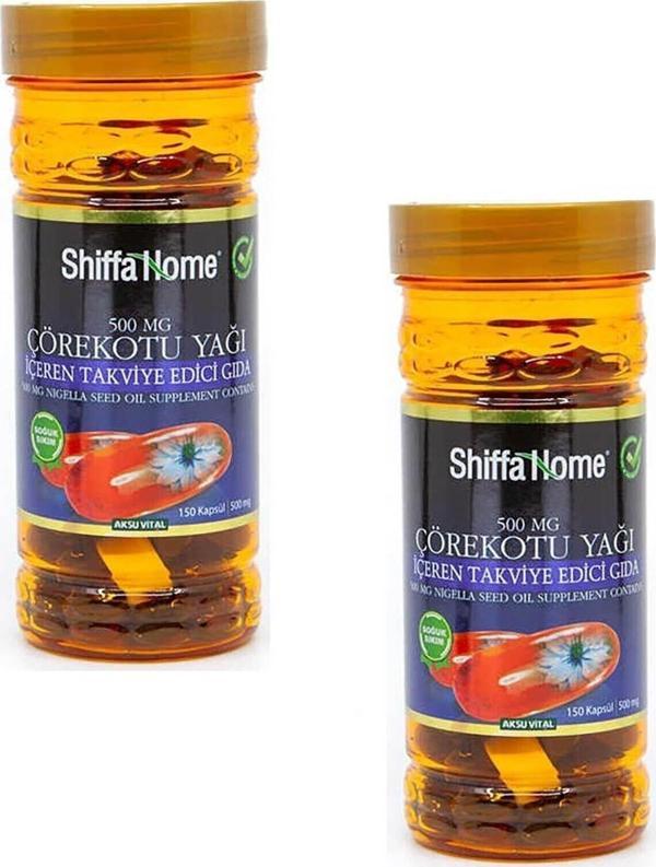 Çörekotu Yağı 150 Kapsül 500mg X 2 Adet - Image 1