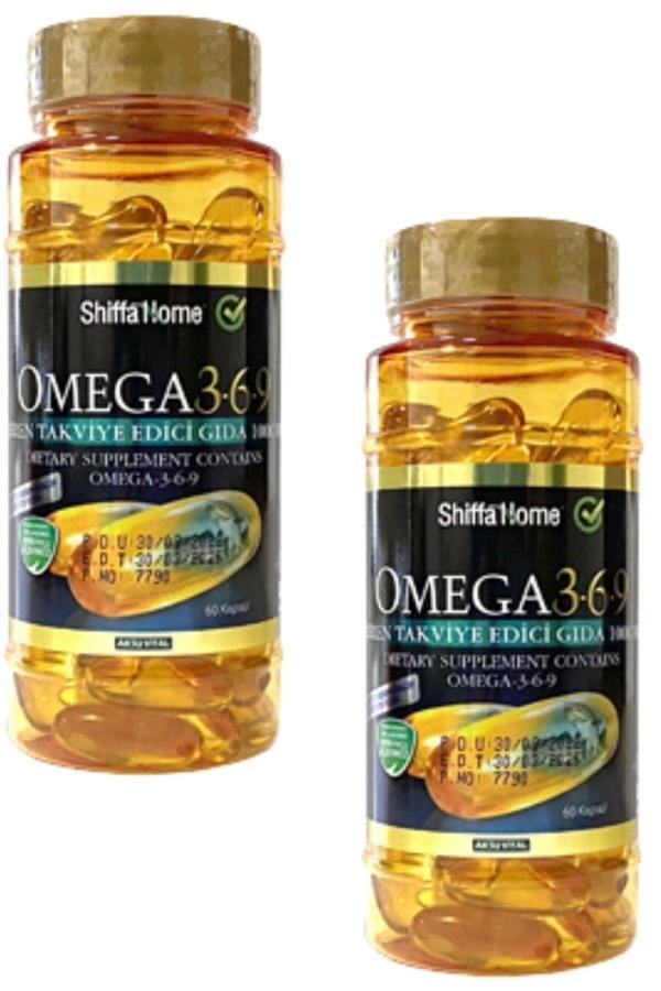 Omega 3-6-9 Balık Yağı Trigliserit Form 1000mg 60 Softgel X 2 Adet - Image 1