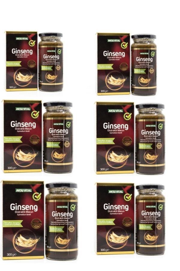 Ginseng Ekstratlı Macun 300 g x 6 Adet - Image 1