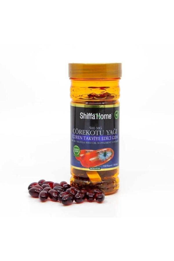 Çörekotu Yağı 150 Kapsül 500mg Softjel Çörek Otu Yağı Kapsül - Image 1
