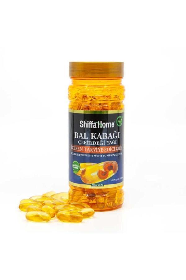 Bal Kabağı Çekirdeği Yağı 100 Kapsül 100 mg - Image 1