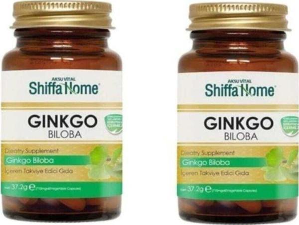 Ginkgo Biloba 620 mg 60 Kapsül  2 Adet - Image 1