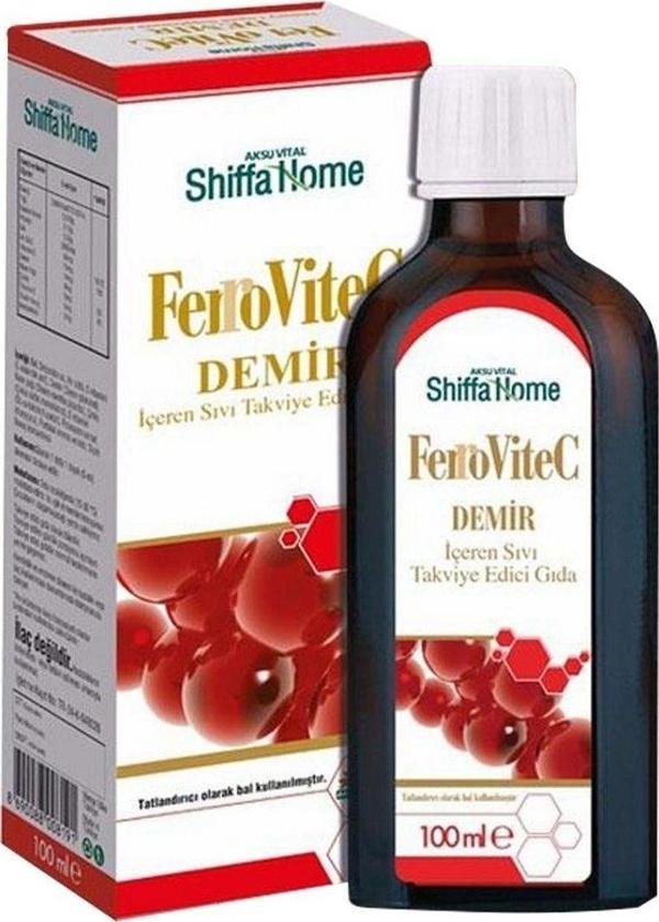 Aksu Vital Ferrovitec Demir Şurup 100ml - Image 1