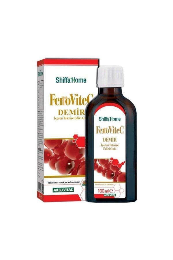Aksu Vital Ferrovitec Demir İçeren Takviye Edici Şurup 100 ml - Image 1