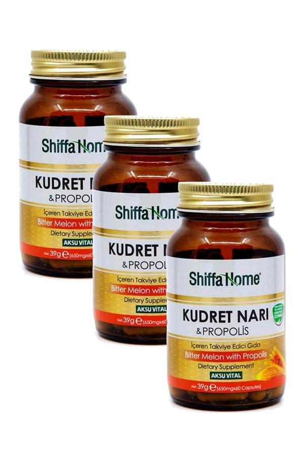Kudret Narı Propolis 650 Mg 60 Kapsül X 3 Adet - Image 1