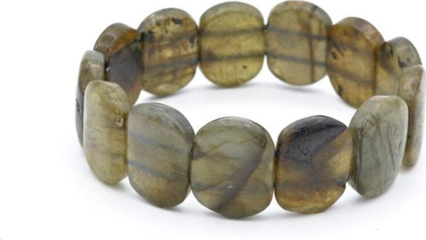 Hakiki Doğal Labradorit Bileklik 1.kalite 007 - Image 1