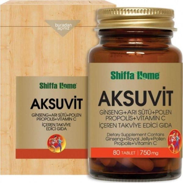 Aksuvit Ginseng 80li Tablet 3 Adet - Image 1
