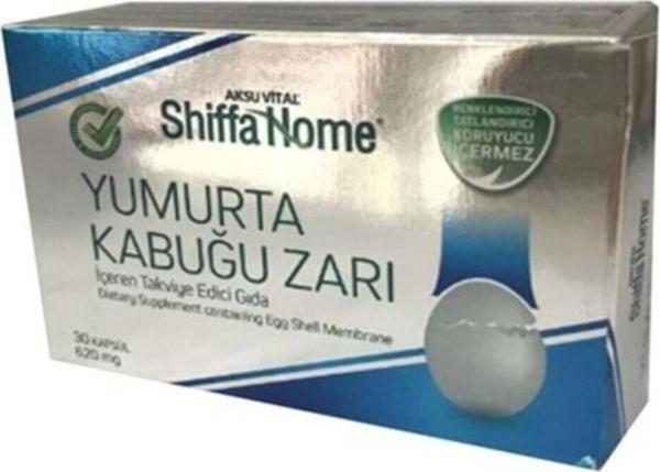 Aksu Vital Yumurta Kabuğu Zarı 30 Kapsül X 620 Mg - Image 1