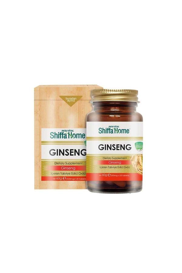 Ginseng 120x500mg Tablet Shiffa Home - Image 1