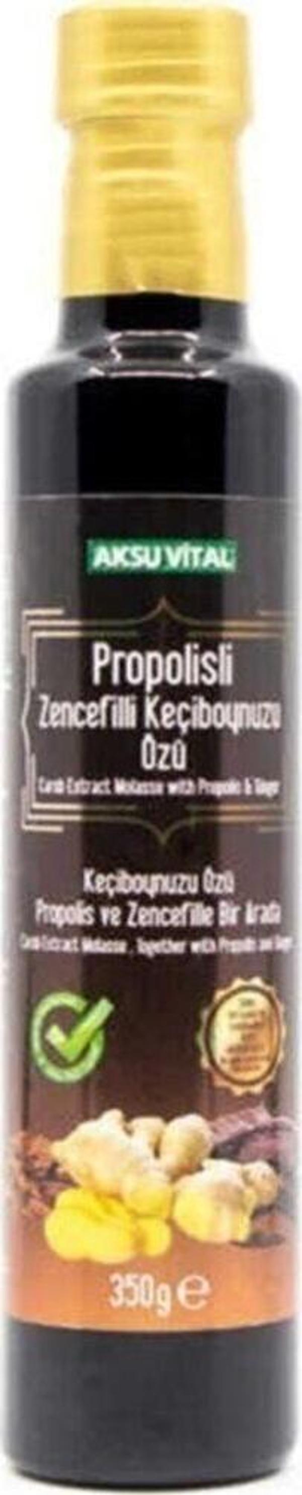 Propolis Zencefil Keçiboynuzu Özü 350 gr Harnup Özü Propolisli - Image 1