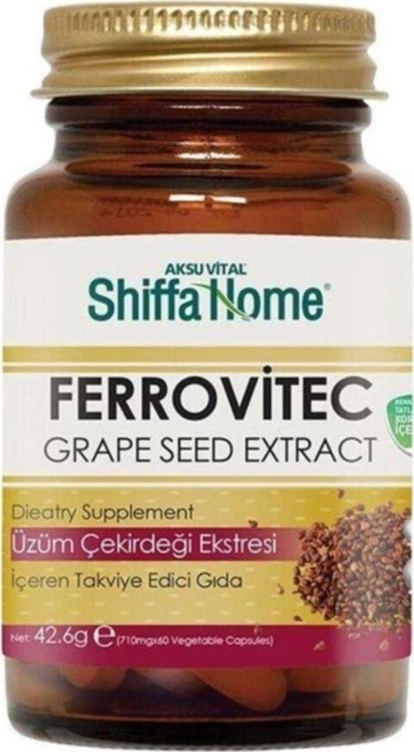 Ferrovitec Kapsül - Üzüm Çekirdeği Kapsulü - Demir - Image 1