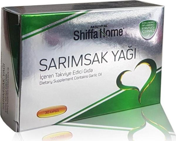 Sarımsak Yağı Kapsülü | Aksu Vital Sarımsak Yağı Softgel - Image 1