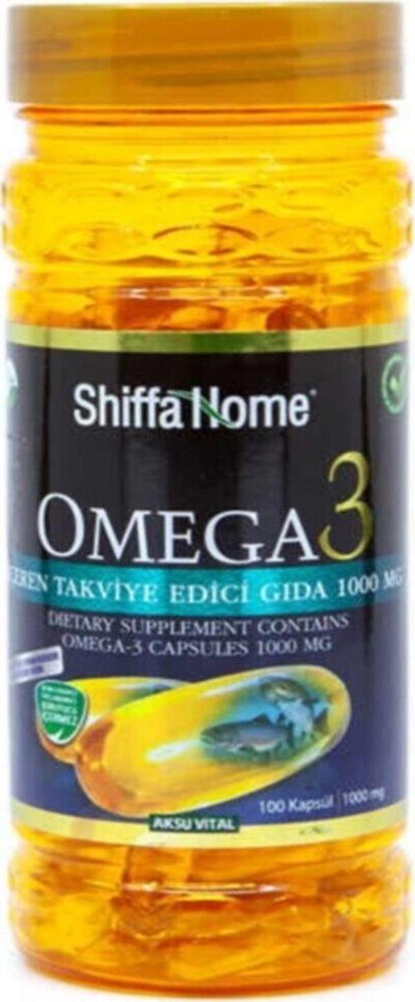 Omega-3 1000 Mg 100 Adet Soft Jel Kapsül - Image 1