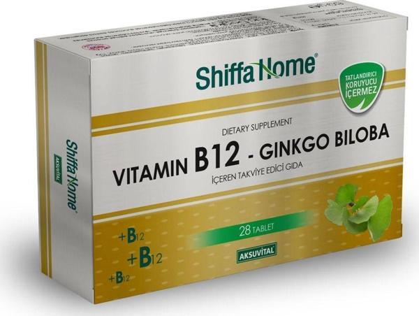 Vitamin B12-Gingko Biloba 28 Tablet - Image 1