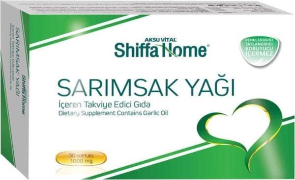 Sarımsak Yağı 30 Softjel 1000mg Renklendirici Tatlandırıcı Koruyucu Içermez - Image 1