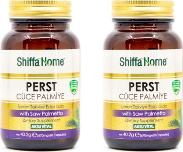 2 Kutu Aksu Vital Saw Palmetto Perst Cüce Palmiye 2 X 60 Kapsül - Image 1