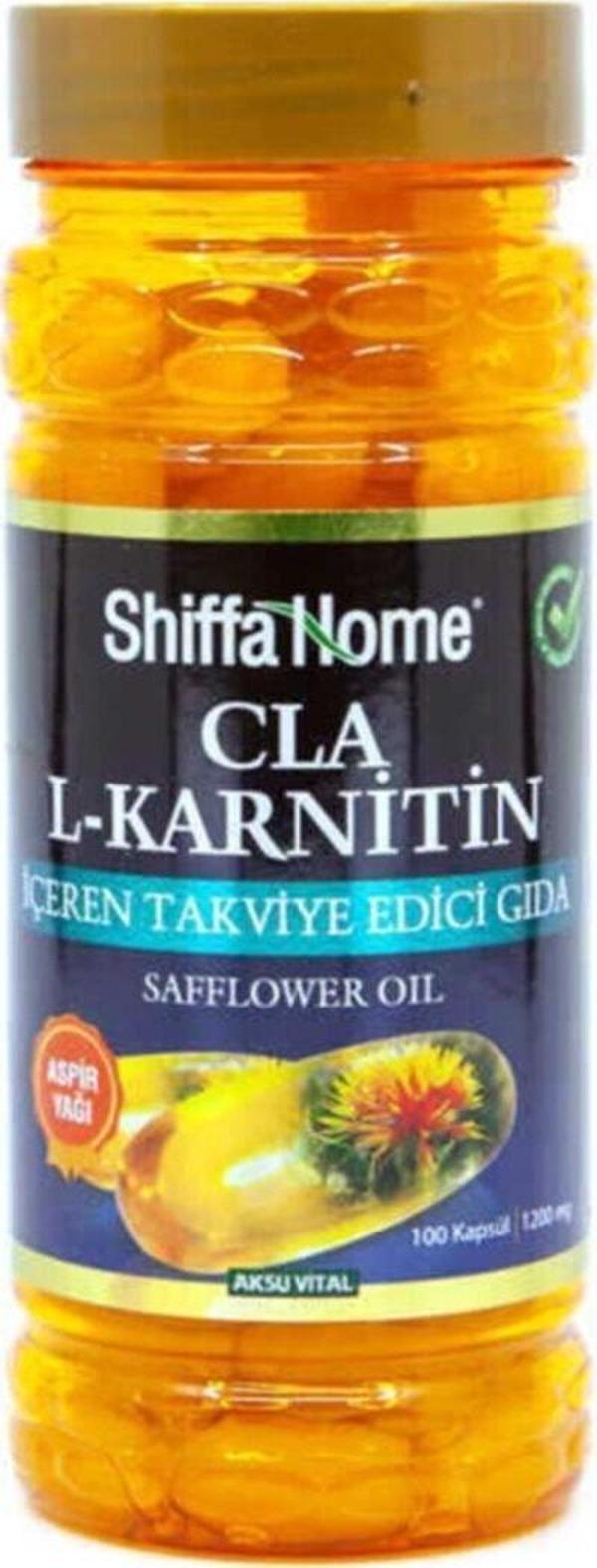Aspir Yağı, Cla L-karnitinbitkisel Takviye 100 Kaüsl 1000 Mg Gıda Takviyesi Softjel - Image 1