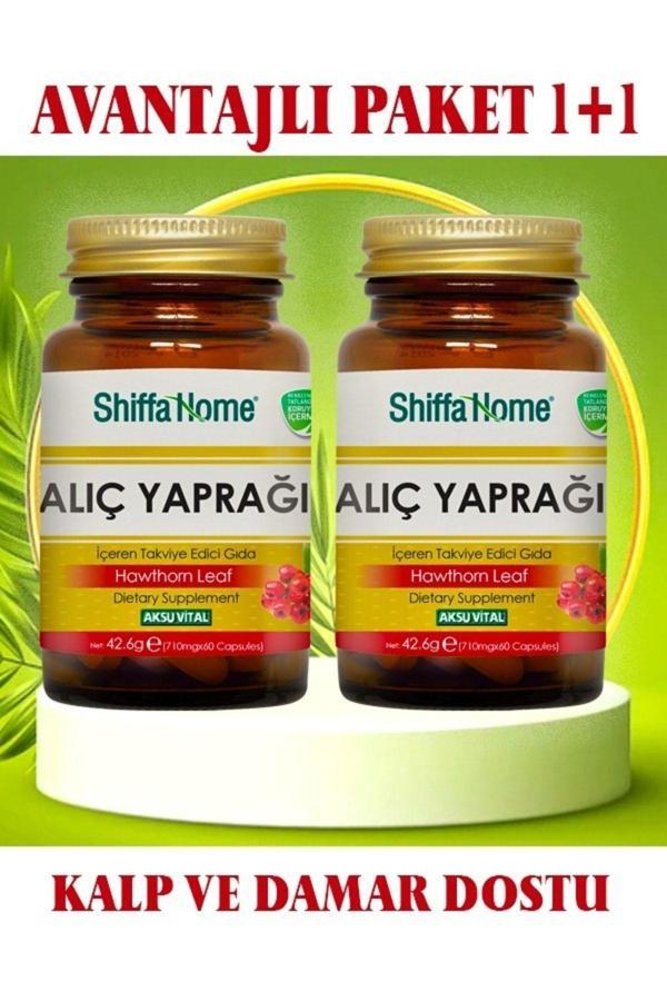 2 Kutu Aksu Vital Hawthorn Leaf Kapsül - Alıç Yaprağı Kapsül 60 X 710 Mg - Image 1