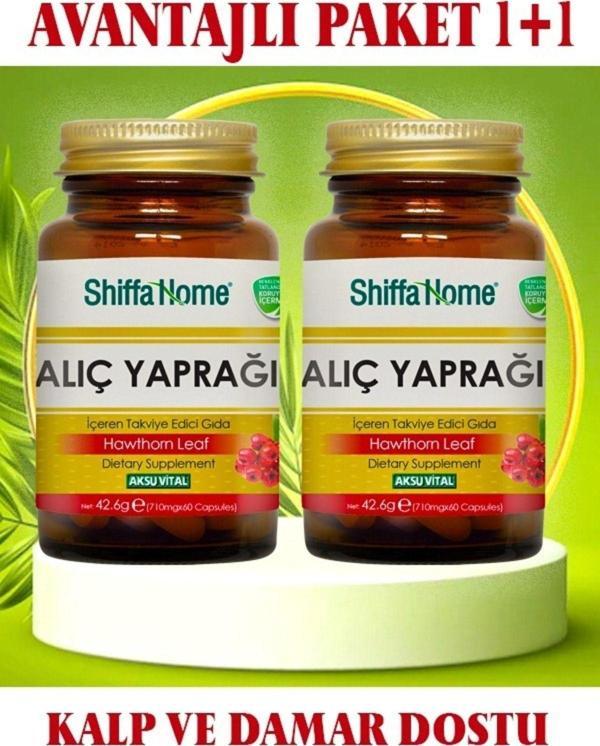 2 Kutu Aksu Vital Hawthorn Leaf Kapsül - Alıç Yaprağı Kapsül 60 X 710 Mg - Image 1