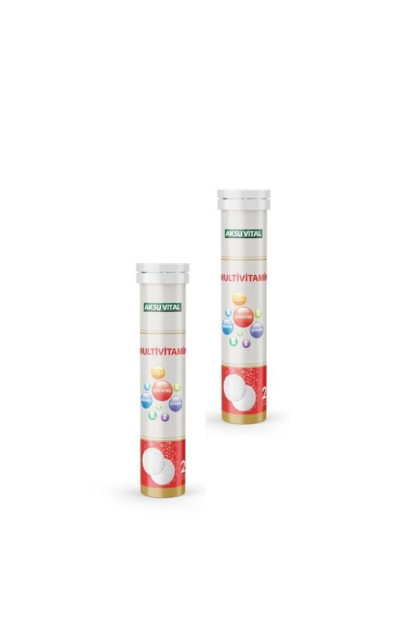 Multivitamin Efervesan 20 Tablet X 2 Adet - Image 1