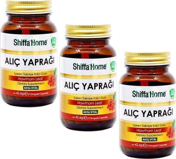 Alıç Yaprağı 710 Mg 60 Kapsül X 3 Adet - Image 1
