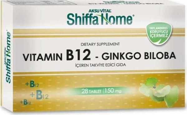 Vitamin B12 Gingko Biloba Tablet - Image 1