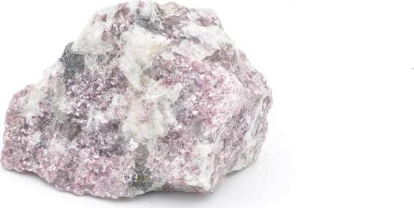 Hakiki Doğal Lepidolit Taşı Kaya Parçası 143 Gram - Image 1