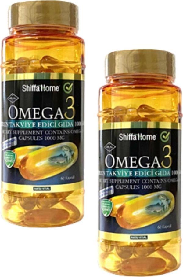 Omega 3 Balık Yağı Trigliserit Form 1000mg 60 Softgel X 2 Adet - Image 1