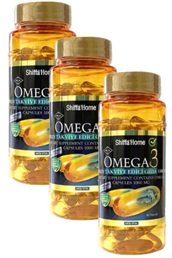 Omega 3 Balık Yağı Trigliserit Form 1000mg 60 Softgel X 3 Adet - Image 1