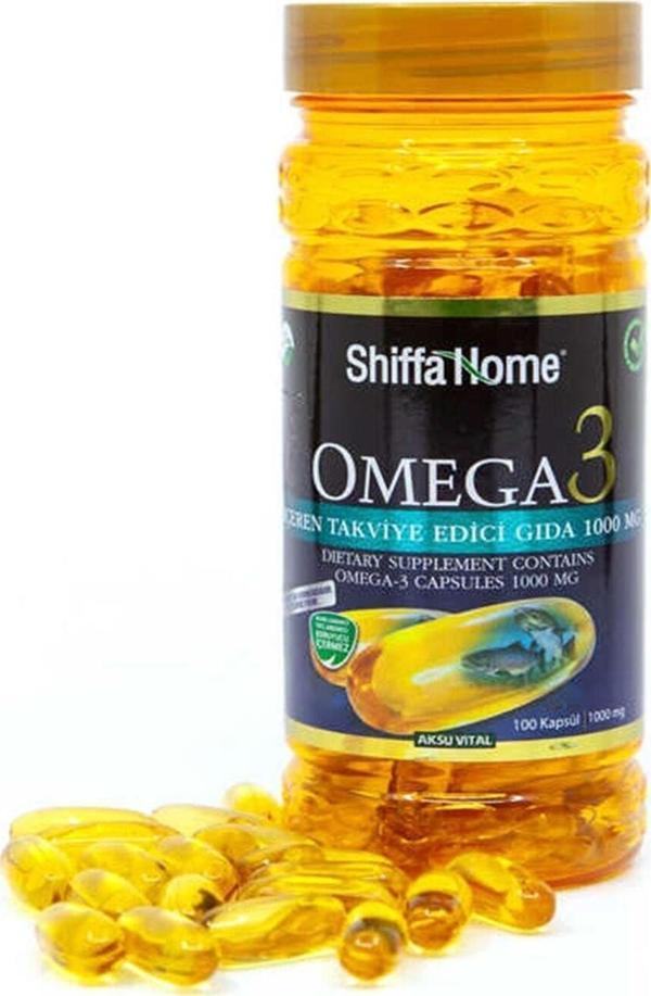 Omega 3 Balık Yağı 100 Softjel 1000 mg - Image 1