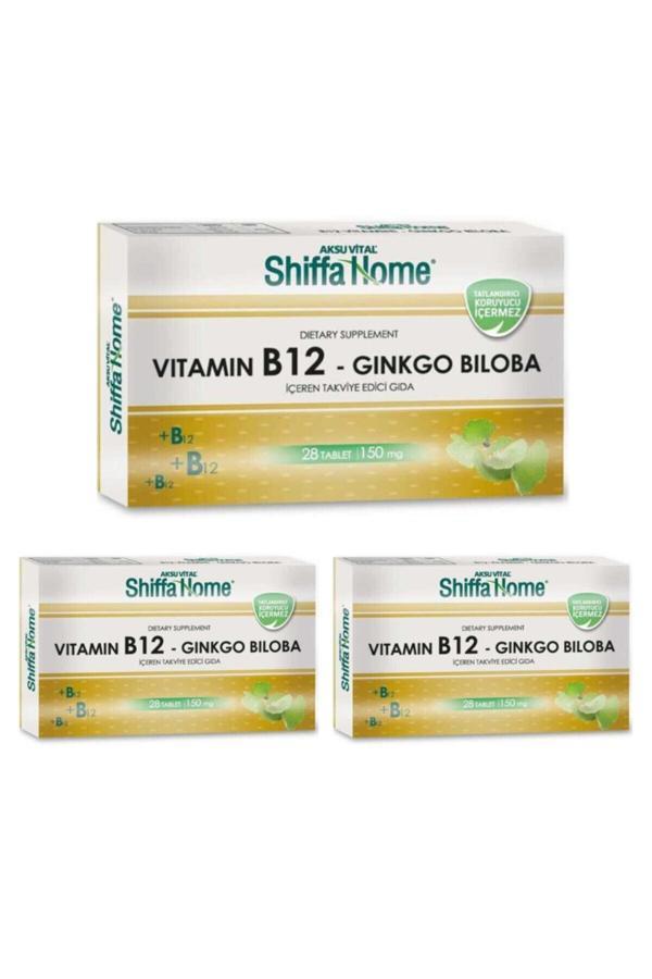 Vitamin B12-gingko Biloba Tablet X 3 Adet - Image 1