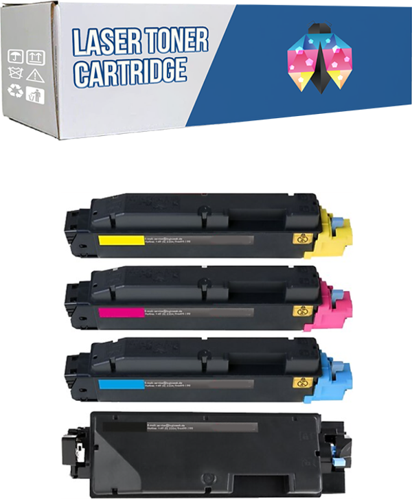 Safir Toner Kyocera TASKalfa TK-5305 351ci CMYK  1 Set Muadil Toner - Image 1