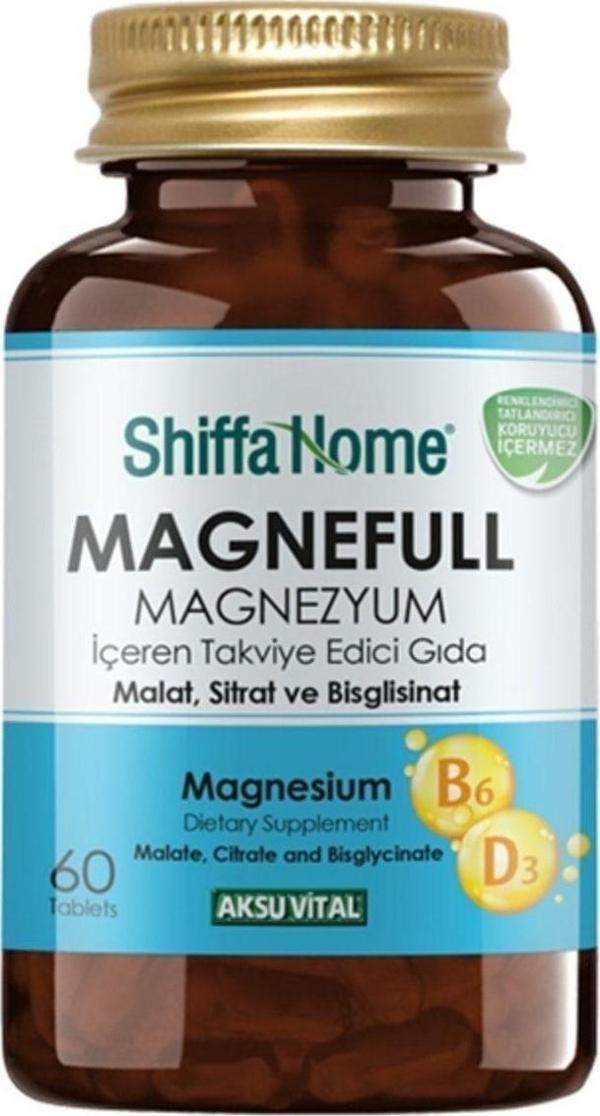 Kas Ve Kemik Sağlığı Için Magnezyum Tablet ( Magnefull 60 Tablet) - Image 1