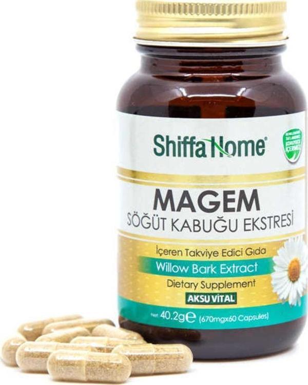 Mgr (magem) Söğüt Kabuğu Ekstresi 60 Kapsül - Image 1