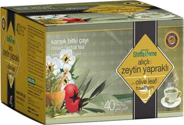 Alıçlı Zeytin Yapraklı Karışık Bitki Çayı 40 Adet - Image 1