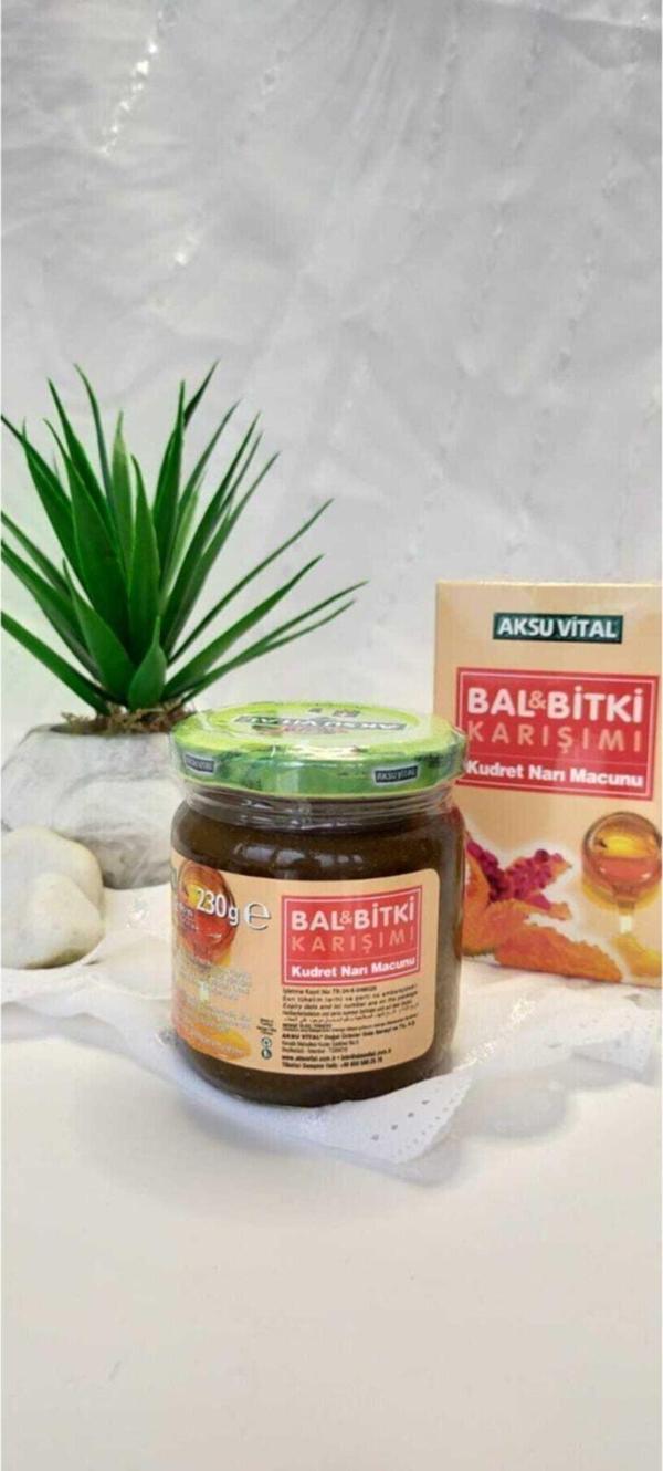 Bal Bitki Karışımı Kudret Narı Macunu 230 G - Image 1