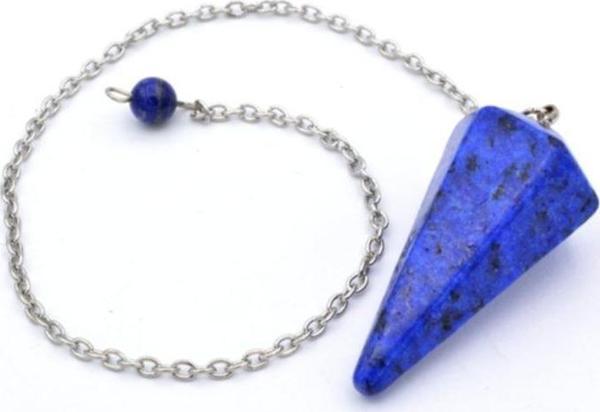 Hakiki Lapis Lazuli Taşı Pandül Sarkaç - Image 1