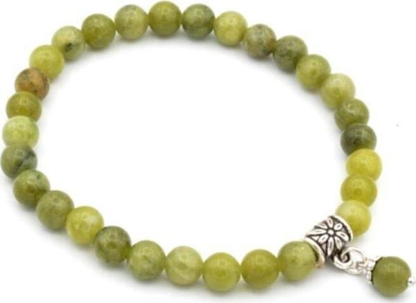 Hakiki Olivin Zebercet Bileklik 1.kalite Peridot Doğal Taş 005 - Image 1