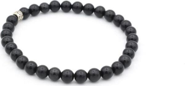 Hakiki Doğal Şungit Taşı Bileklik 1.kalite 004 Shungite - Image 1